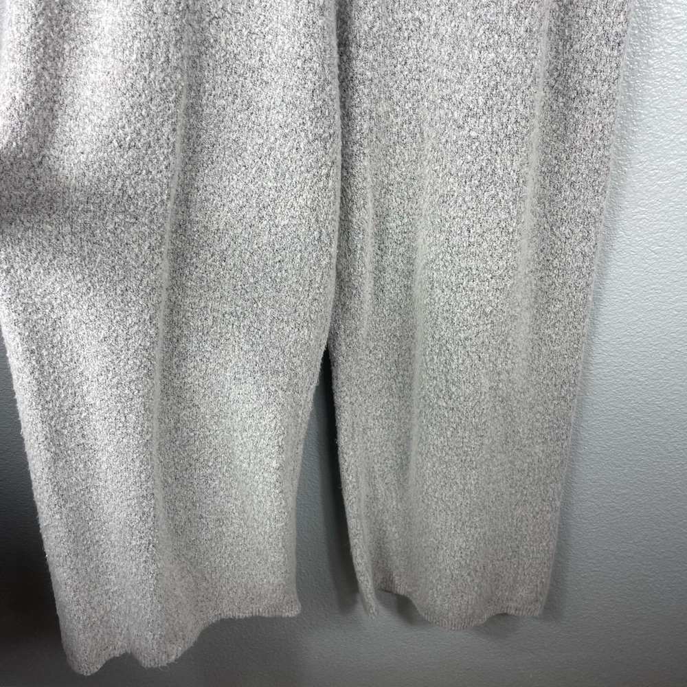 Gabrielle Union New York & Company Grey High Rise Sweater Wide Leg Lounge Pants - Picture 4 of 11